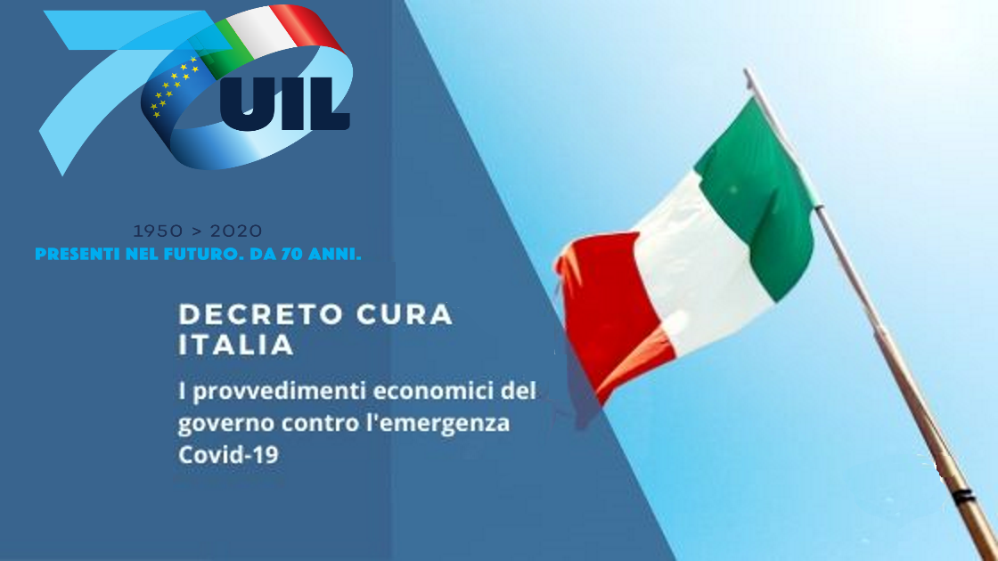 CURA ITALIA: tutte le misure a favore di lavoratori e famiglie