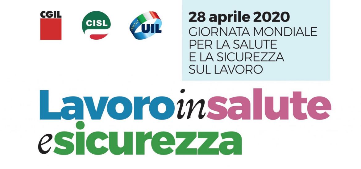 Giornata mondiale per la salute e la sicurezza nei luoghi di lavoro.