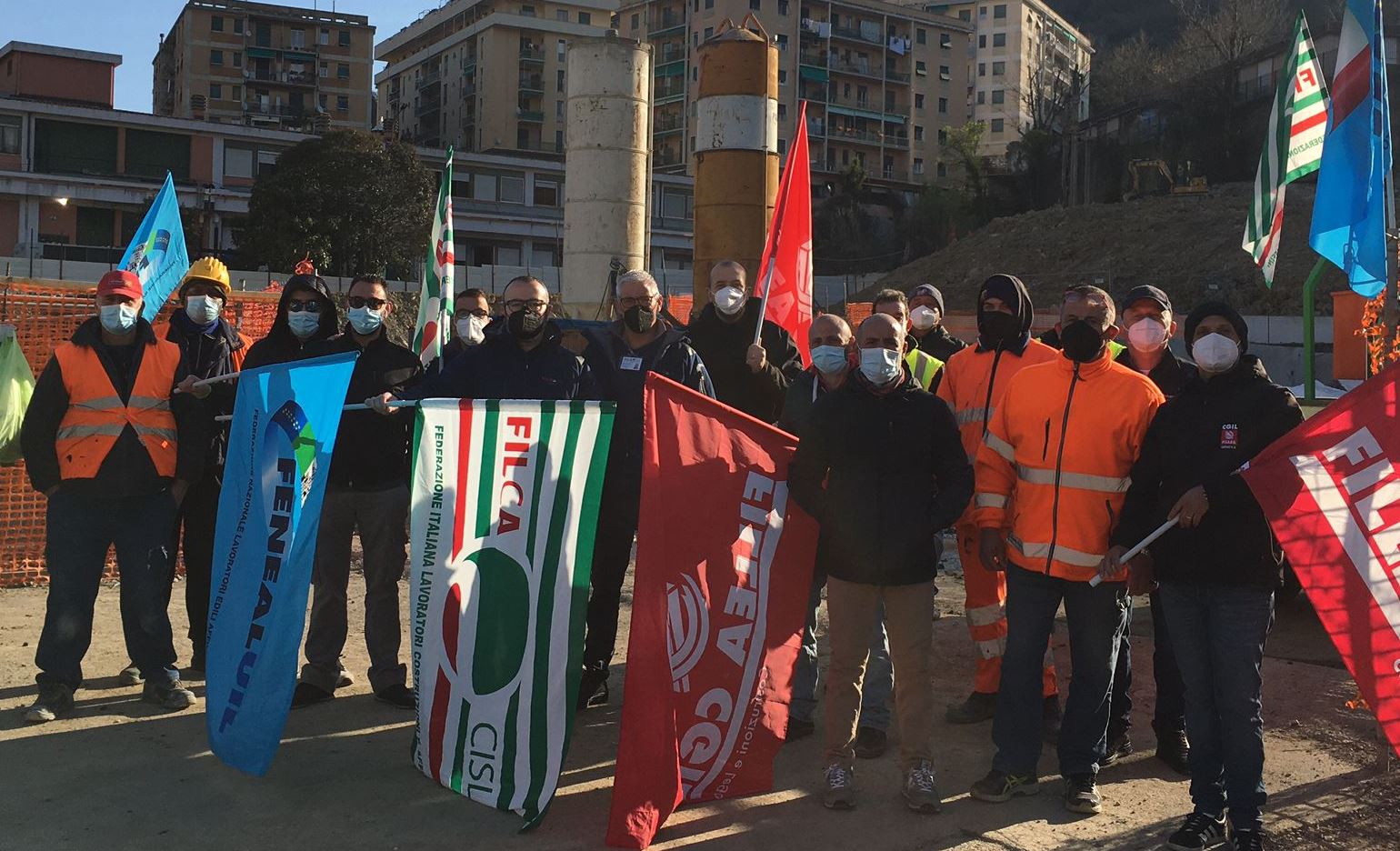 Scolmatore del Bisagno: arrivano gli stipendi, sospeso lo sciopero in attesa del prossimo incontro sindacale.