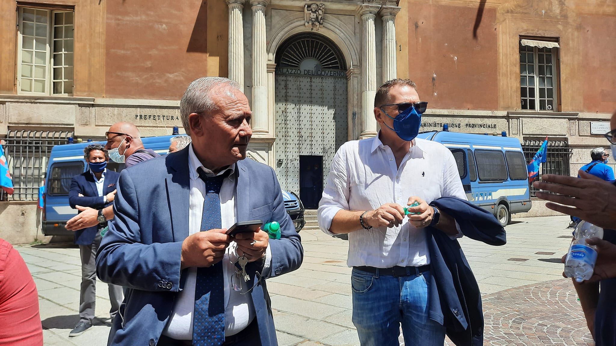 Ex Ilva, Ghini e Apa: “La piazza va utilizzata per le rivendicazioni, non per la violenza. Solidarietà alle forze dell’ordine”