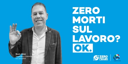 Dati INAIL sugli infortuni sul lavoro da Covid 19: 6.467  contagiati e 21 decessi tra gennaio 2020 e il 31 marzo 2021, Ghini UIL: mai abbassare la guardia nemmeno con il vaccino.