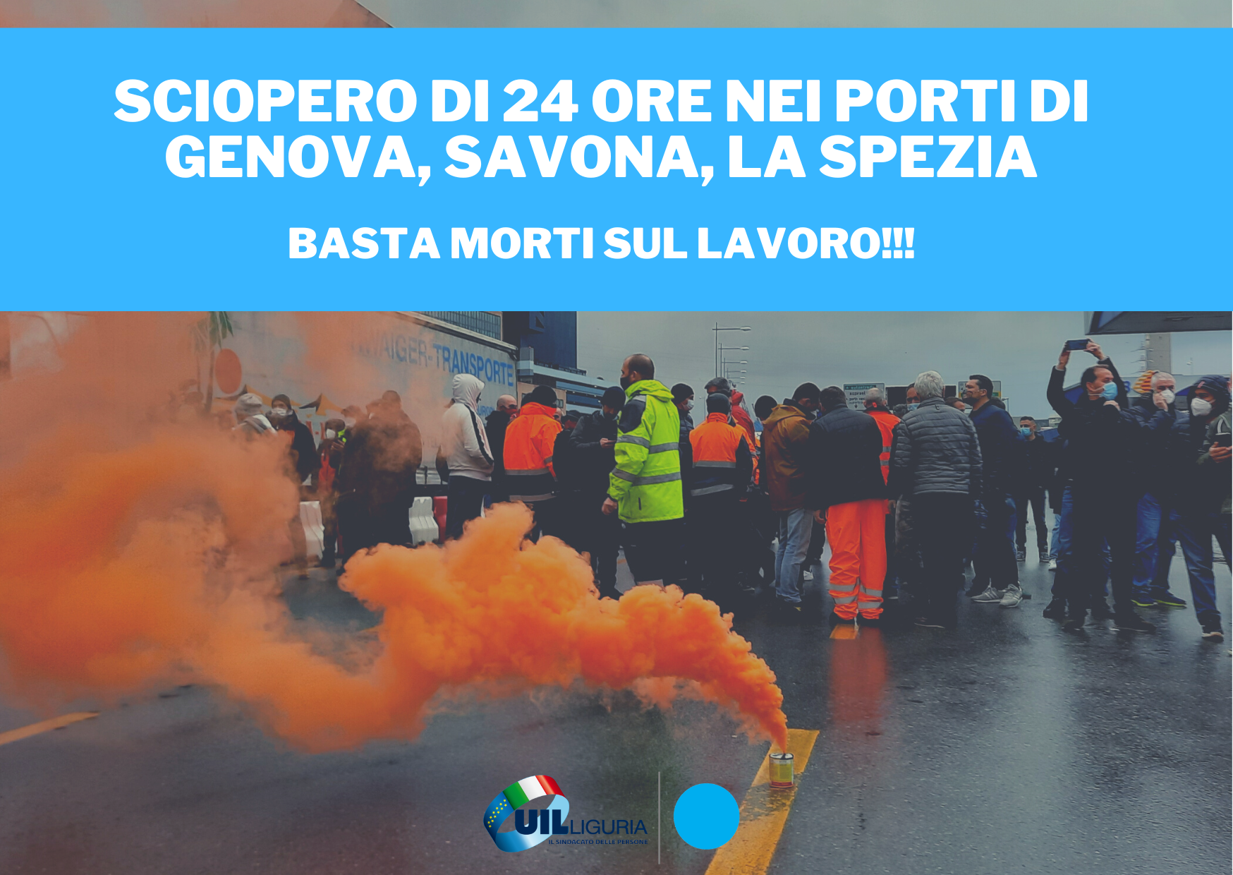 Morti sul lavoro nei porti di Trieste e Civitavecchia. Anche i porti liguri fermi per 24 ore per lo sciopero nazionale.