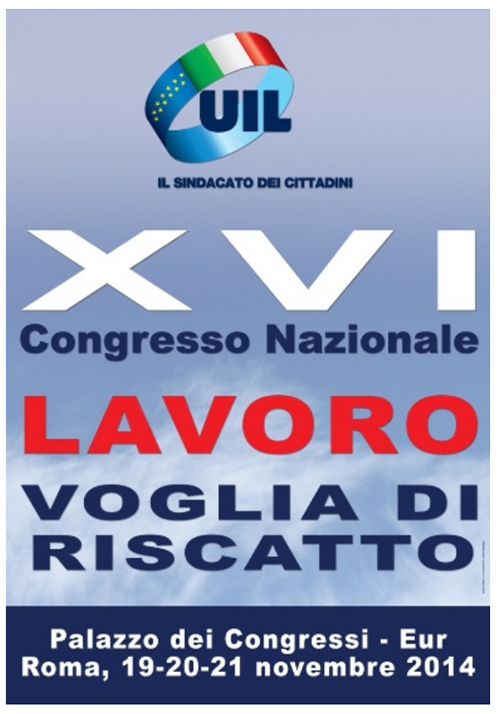 Locandina - Sedicesimo Congresso della Uil