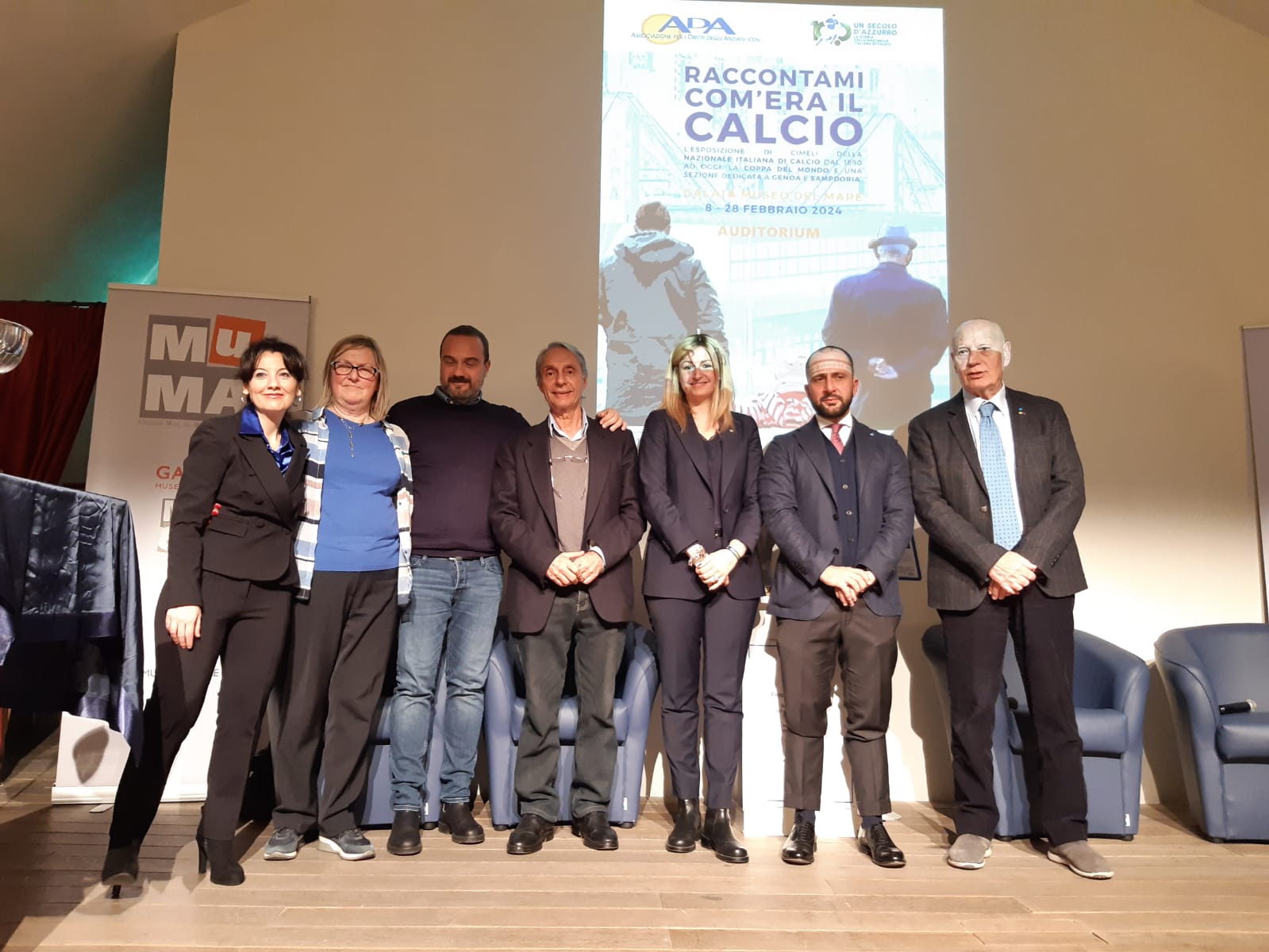 ADA-FIGC.”Raccontami com’era il calcio”, la mostra con i cimeli storici della nazionale di calcio a Genova al museo del mare.