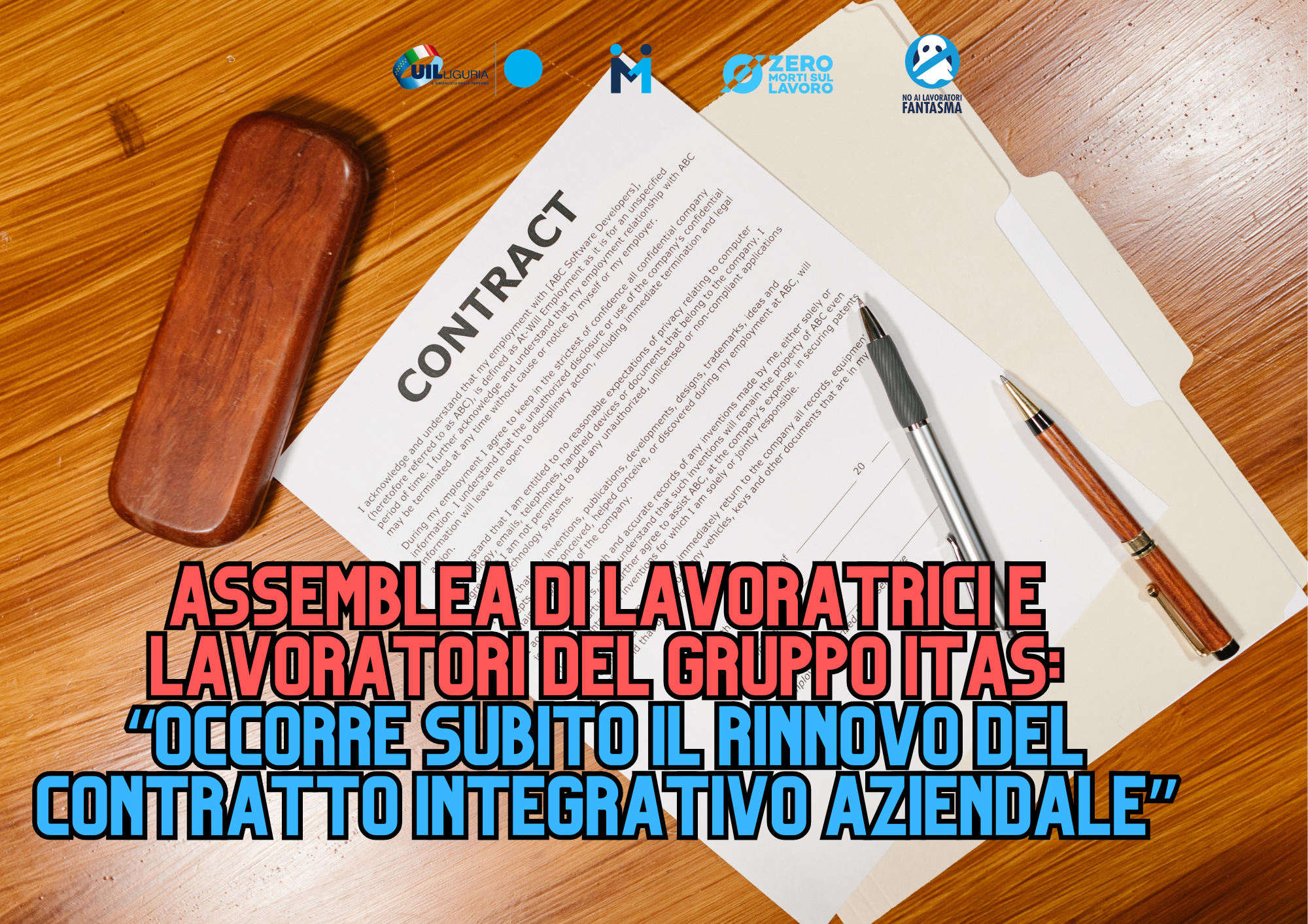 Assemblea Gruppo ITAS: al lavoro per il rinnovo del Contratto Integrativo Aziendale