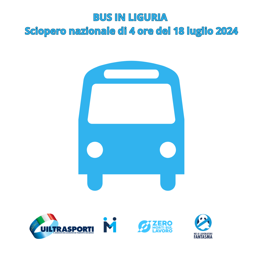 Sciopero dei bus in Liguria, interrotta la trattiva: modalità di astensione sui territori.